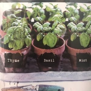 (3) Decorative chalkboards with hanging twine!